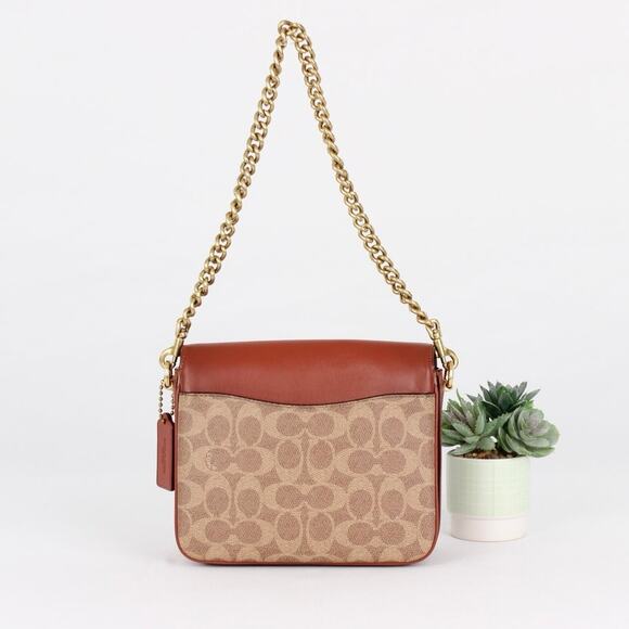 Coach Cassie Crossbody Bag 19 In Signature Canvas - Picture 5 of 10